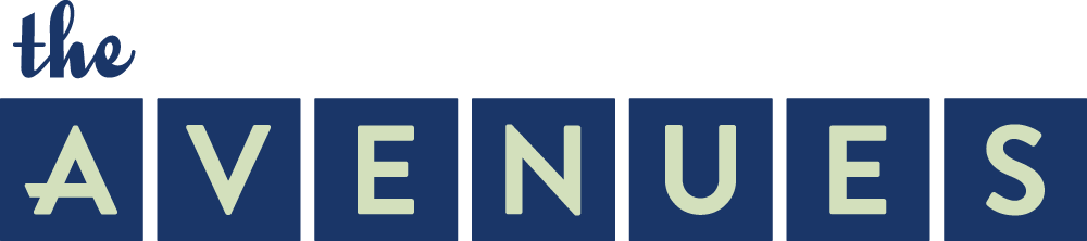 logo blue green